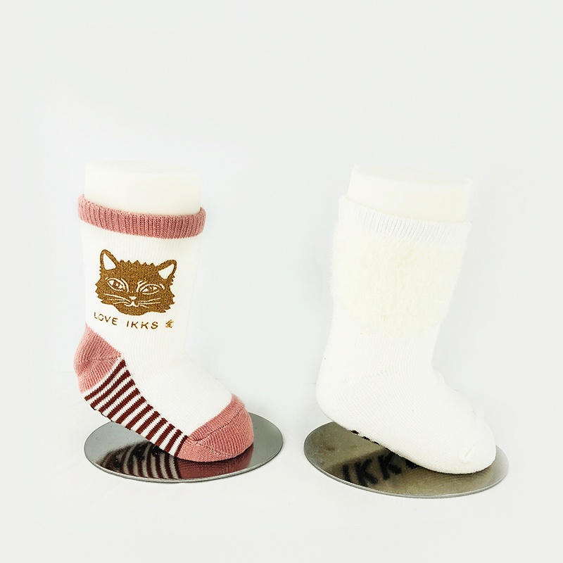 嬰兒純棉襪嬰童棉襪提花襪NF18035