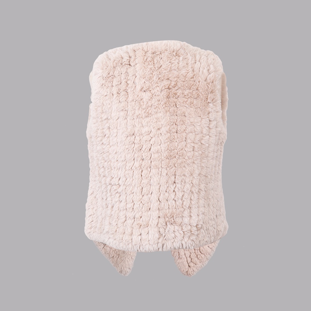 人造毛編織背心