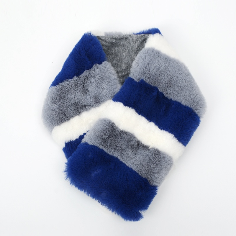 人造毛針織拼接毛領(lǐng)